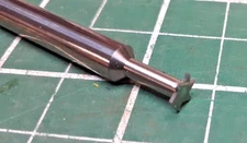 Keyseat Cutter 1/4" mini Solid Carbide .020" wide  USA Harvey Tool