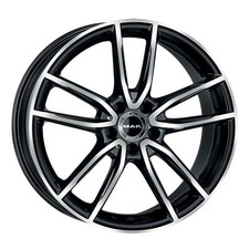 JANTES ROUES MAK EVO POUR MERCEDES-BENZ CLASSE A 7.5X17 5X112 BLACK MIRROR BBS
