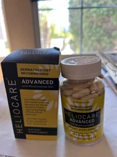 (2) Heliocare Advanced with Nicotinamide B3 Skin Health 240 Capsules (2) Bottles