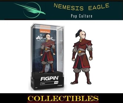 FIGPIN # 618 ZUKO AVATAR THE LAST AIR BENDER PREMIUM PIN BADGE 3''