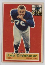 1956 Topps Lou Creekmur #8 HOF 0s4