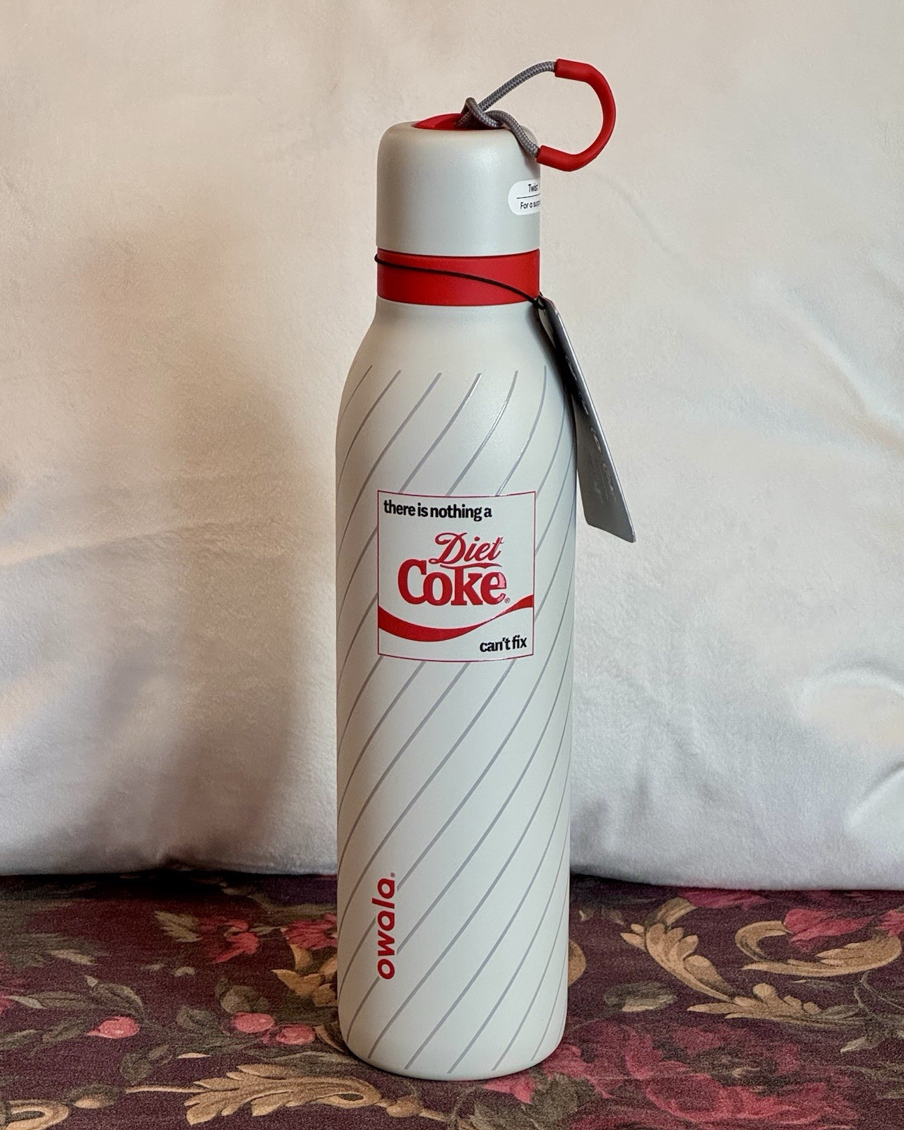 Diet Coke Owala 24 Oz FreeSip Stainless Steel Bottle - Nothing Like A Diet Coke