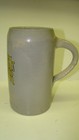 older 1960s German beer mug Dinkelacker brewery Stuttgart Germany saltglaze 1 lt — photo 2