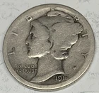 # C1912    U.S.   COIN,     MERCURY  DIME    1917-S