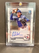 2020 Bowman Chrome - Prospect Autographs Gabriel Moreno #CPA-GM (AU, RC)