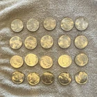Lot of 20 Peace Silver Dollars 1922-1925 Uncirculated $1 0.9 Silver Coins