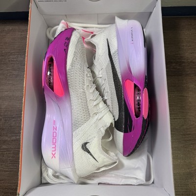 Nike Air Zoom Alphafly NEXT% 3 'White Vivid Grape Wmns Sz 10/Men