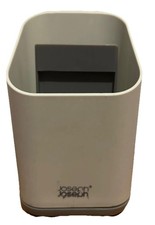 Joseph Joseph cutlery drainer / sink tidy with detachable bottom grey white 