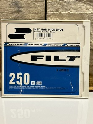 Filter Hey Man Nice Shot Compact Disc Maxi-Single 1995 Industrial Rock Used CD