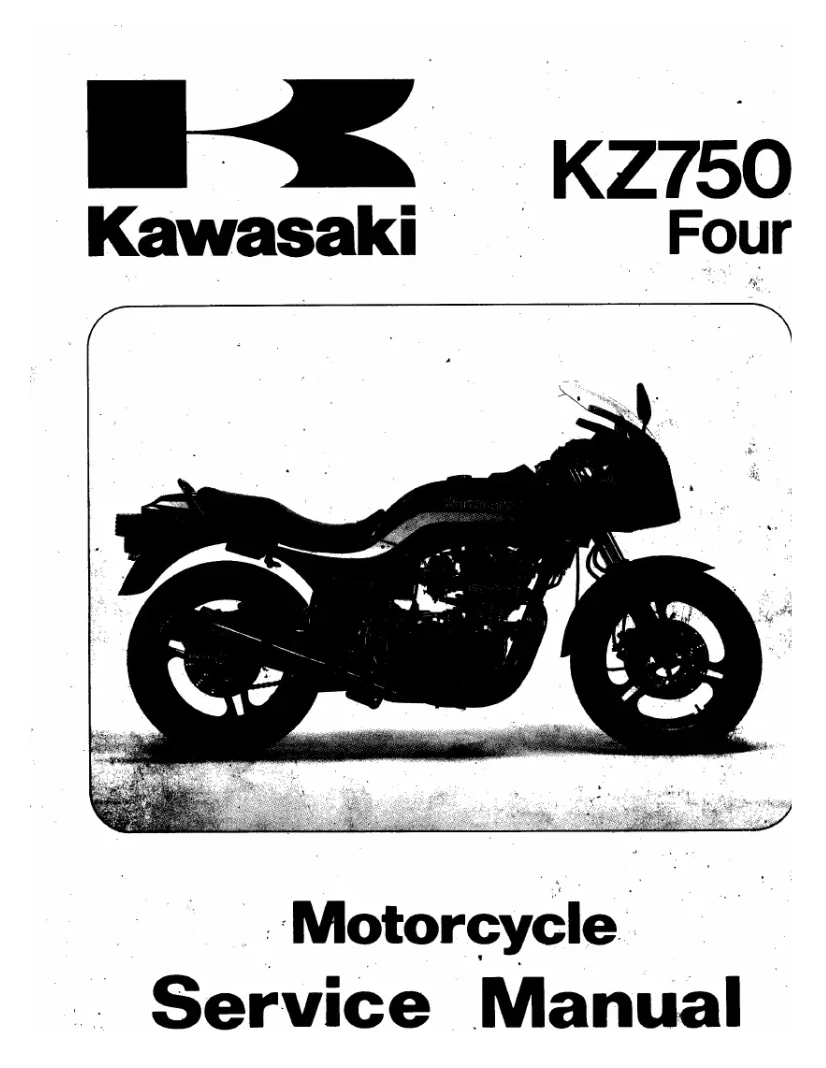 Kawasaki Motorcycle Manuals and Literature KZ750 Repair for sale