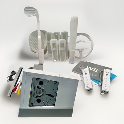 Huge Wii Bundle With Window Cut Out