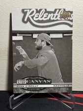 2025-26 Upper Deck Series 2 Hockey RYAN O’REILLY #C-170 UD CANVAS BLACK WHITE SP