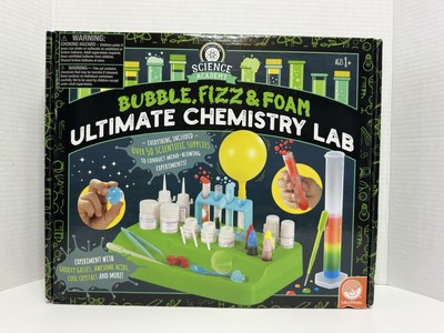 Mindware Science Academy Ultimate Chemistry Lab Bubble, Fizz, & Foam Experiments