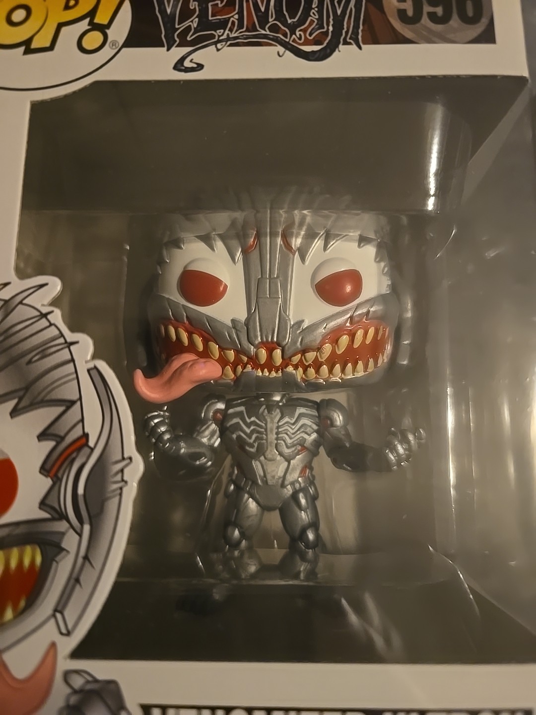 Funko Pop! Marvel Venom - #596 Venomized Ultron NEW w/Free Protector 