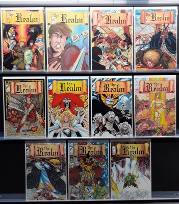 THE REALM #1 2 3 4 5 6 7 8 10 11 12 ARROW 1986 GUY DAVIS #4 1ST APP DEADWORLD!