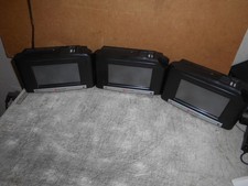 Qty 3 Kronos 9100 Digital Time Clock w/ Biome...