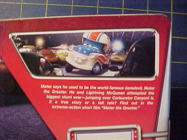 DISNEY PIXAR CARS MATER THE GREATER, BUCK THE TOOTH VENDER & LUG 3