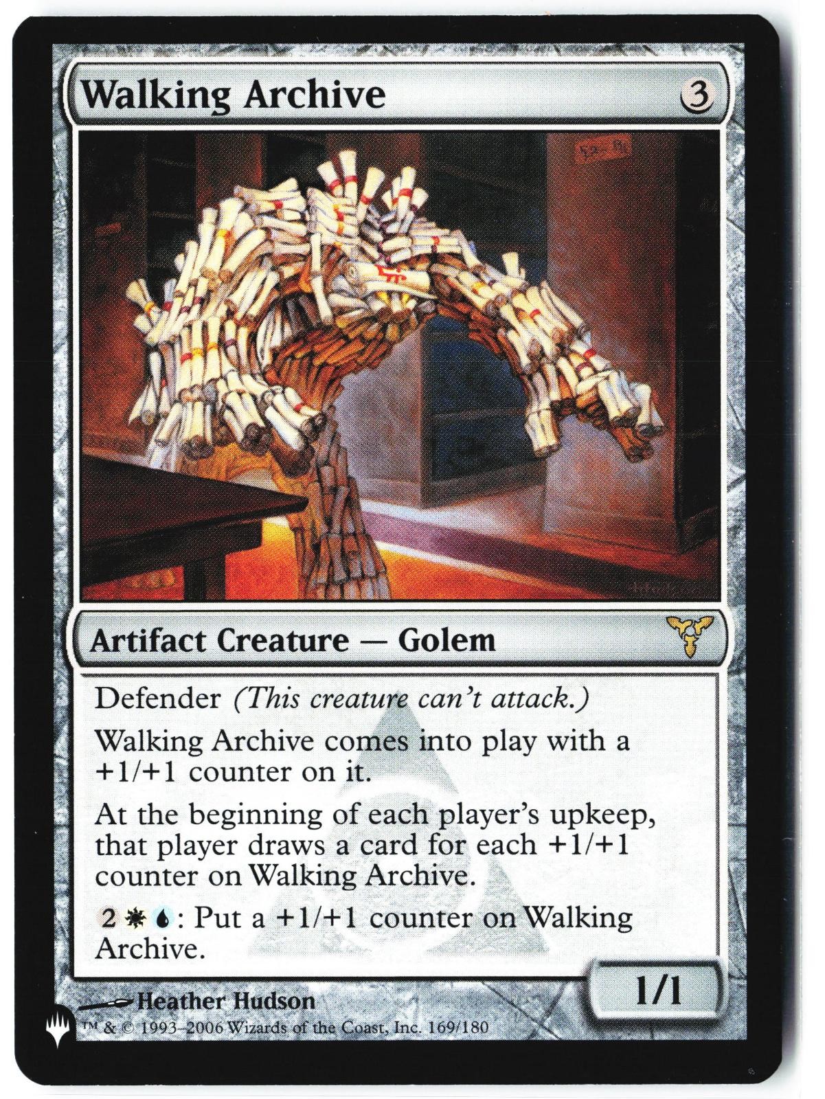 Walking Archive 169 Rare Magic: The Gathering Near Mint