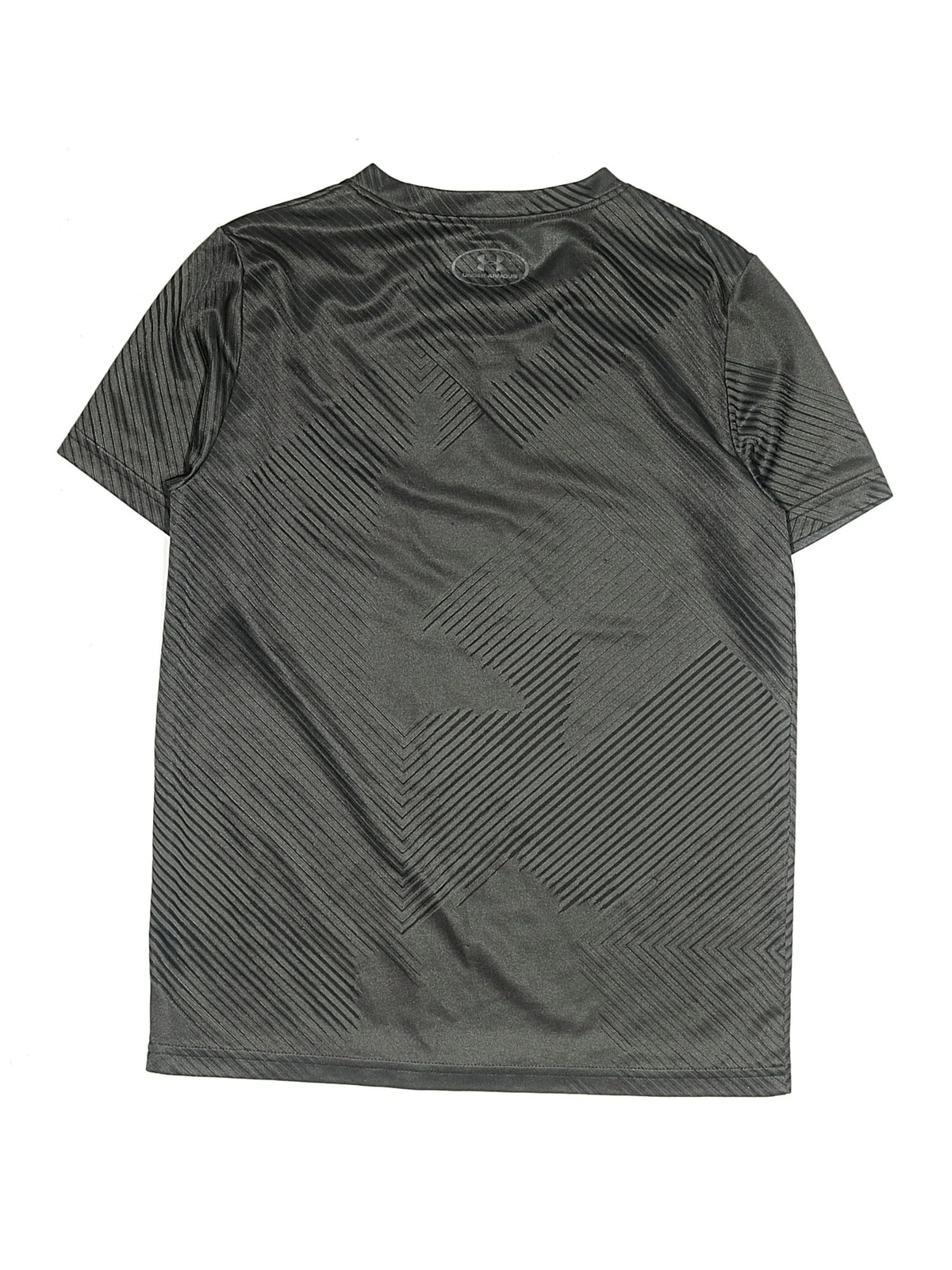 Under Armour Boys Gray Active T-Shirt M Youth thumbnail 2