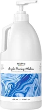 Nicpro Pouring Medium for Acrylic Paint 69oz / 2040ml, Acrylic Paint Thinner, Ac