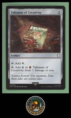 Universes Beyond: Fallout #244 Talisman of Creativity