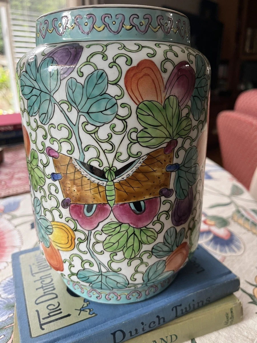 中国蝴蝶花瓶中国古董花瓶| eBay