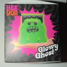 Needoh Glowy Ghost Squishy Green Halloween Stress Relief