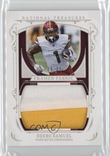 2025 Panini National Treasures Framed Fabric Holo Silver 9/25 Deebo Samuel #DSL