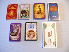 Pakiet 7 gier karcianych Oracle Tarot jeux de cartes oracle tarot