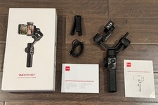 Zhiyun Smooth 5S AI Handheld Smartphone Stabilizer 3 Axis Gimbal  Tripod  Cord
