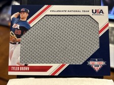 2020 Panini USA Baseball Stars & Stripes #J-TB Tyler Brown Jumbo