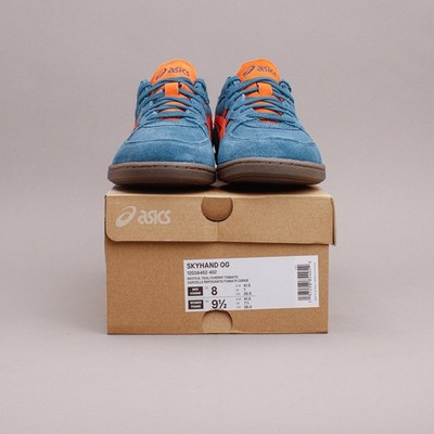 Size 13 - ASICS Skyhand OG Restful Teal Cherry Tomato for sale