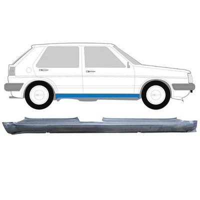 Für Volkswagen Golf 2 1983-1992 4/5 Tür Voll Schweller Reparaturblech / Rechts
