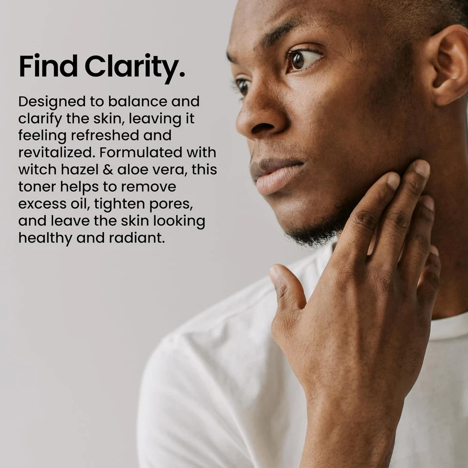 Тоник для мужской кожи лица | Натуральный ежедневный улучшает мужской цвет лица |...  - Изображение 3 из 4