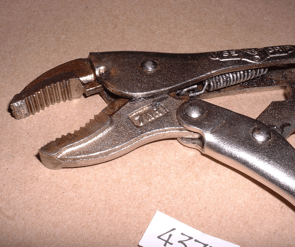 【新品未使用】USA PETERSEN社製 VISE GRIP 7WR Vintage Petersen 7WR Vise-Grip Locking Pliers Made in Dewitt