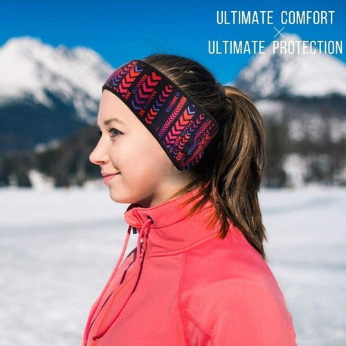 Ear Warmer Headband/Winter Fleece Ear Cover/Cold Weather Ear Muffs for Men Women - Picture 180 of 290
