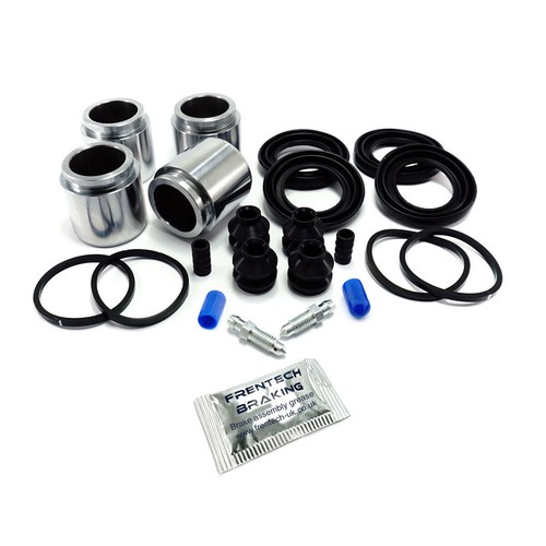2x Front Brake Caliper Repair Kits & Pistons For Kia Sedona (1999-2006) - 第 1/7 張圖片