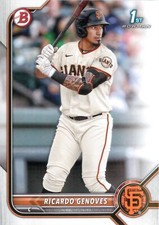 Ricardo Genoves 2022 Bowman 1st Prospects MLB Card #BP-60 San Francisco Giants