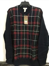 Dockers Men's Crew Neck Sweater Size L Multicolor  7-TW-299 