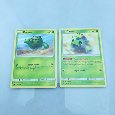 Cacnea Pokemon Card Lot