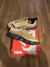 vapormax 97 metallic gold