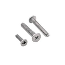 Viti micro piccole testa piatta Phillips Utrathin acciaio inox 304 M2,5 M3