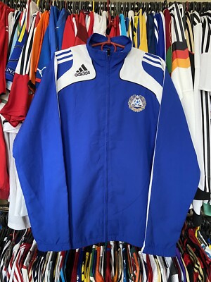 SUOMI FINLAND 2008 2009 PRE MATCH FOOTBAL SOCCER TRACK JACKET