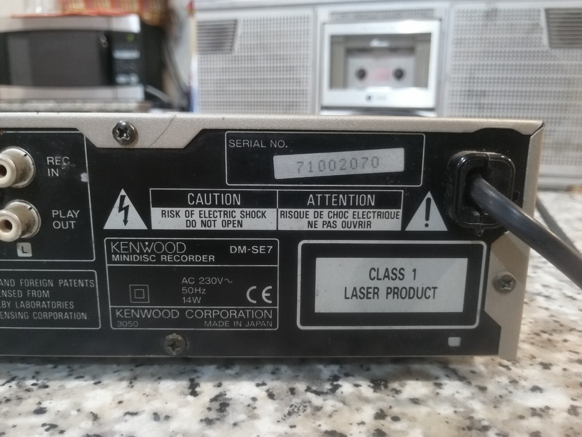 Minidisc Kenwood DM-SE7 | eBay