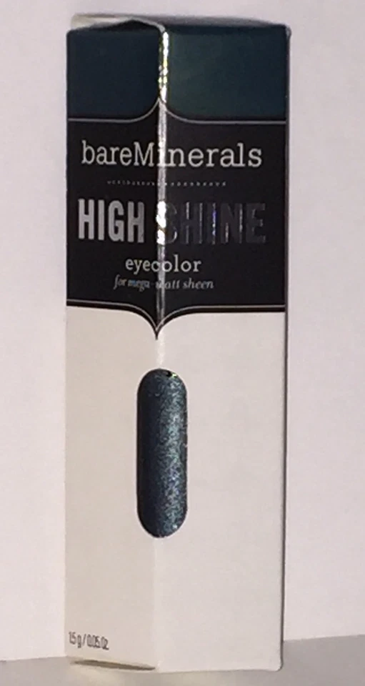 bareMinerals BareEscentuals HIGH SHINE Eyecolor Eyeshadow "ELECTRIC" Green NEW  - Image 2 of 4