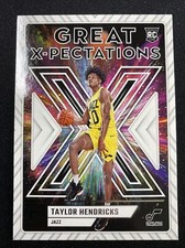 2023-24 Donruss Basketball Great X-Pectations Taylor Hendricks #9 Jazz RC
