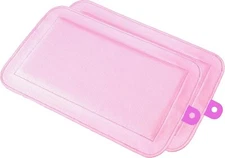 DryFur Pet Carrier Insert Pads size Petite 13.5" x 8.5" Pink - 2 pack