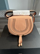 Chloe Mini Marcie Leather Shoulder / Crossbody Leather Peach Bloom Bag BNIB
