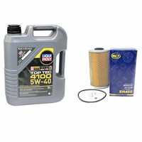 MotoröL ÖL ÖLfilter Set SH405 Toptec 5W40 5 Liter FüR BMW 3Er 5Er Rover Opel