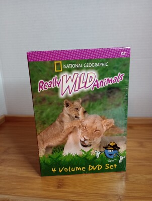 DVD National Geographic Really Wild Animals Volume Box Free  Ship 727994541585|
